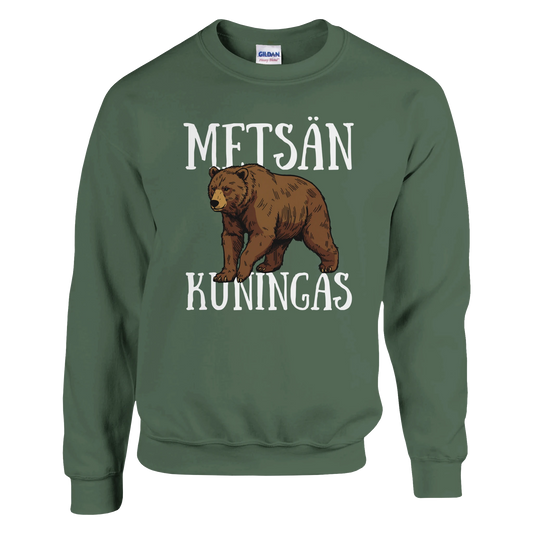 Metsän Kuningas - Collegepaita – tuotekuva