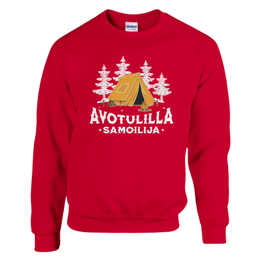 Avotulilla - Collegepaita – tuotekuva