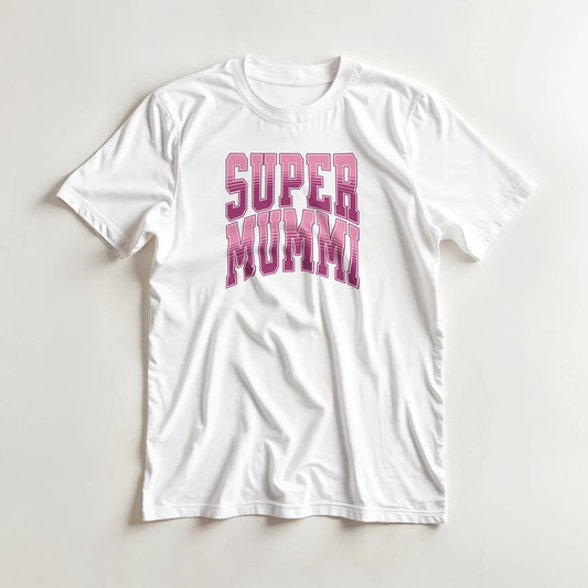 Super Mummi - 3XL - 5XL T-paita – tuotekuva