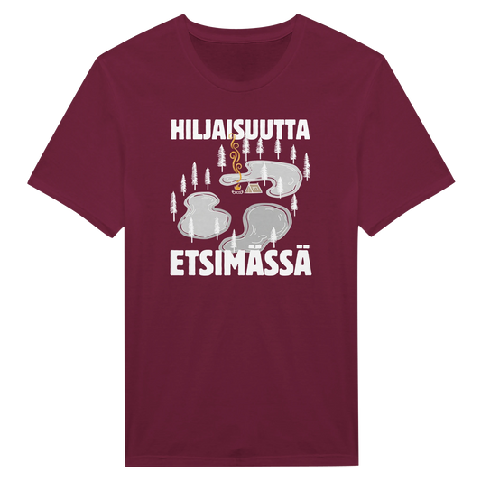 Hiljaisuutta etsimässä - Miesten T-paita – tuotekuva