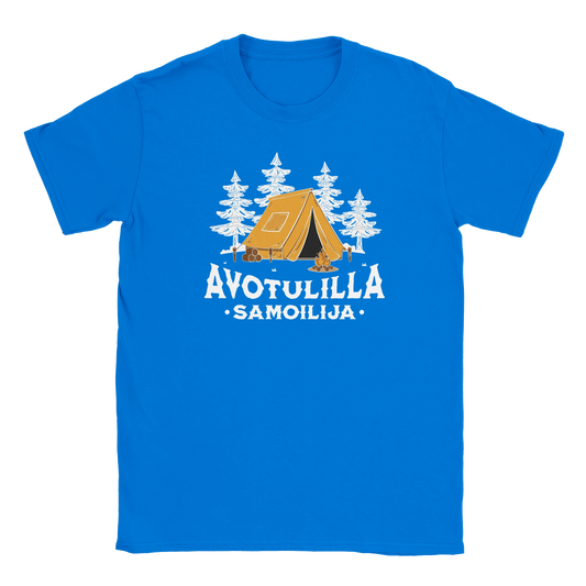 Avotulilla - Miesten t-paita – tuotekuva