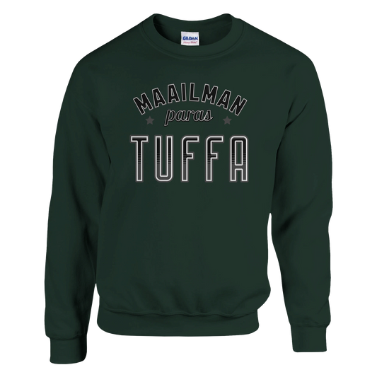 Maailman Paras Tuffa - Collegepaita – tuotekuva