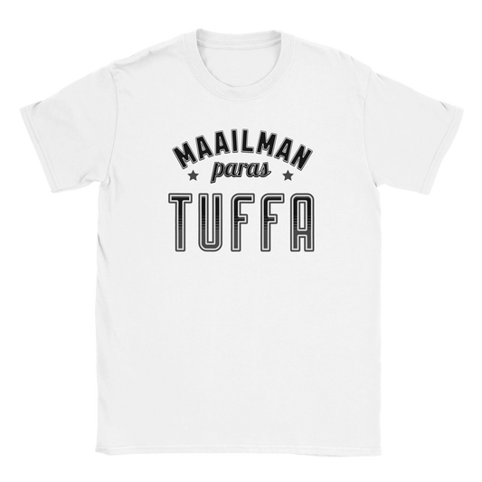 Maailman Paras Tuffa - Miesten T-paita – tuotekuva