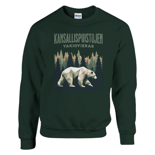 Kansallispuistojen Vakiovieras - Collegepaita - Mun Paita