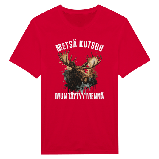 Metsä Kutsuu, Mun Täytyy Mennä - Hirvi - Miesten T - paita - Mun Paita