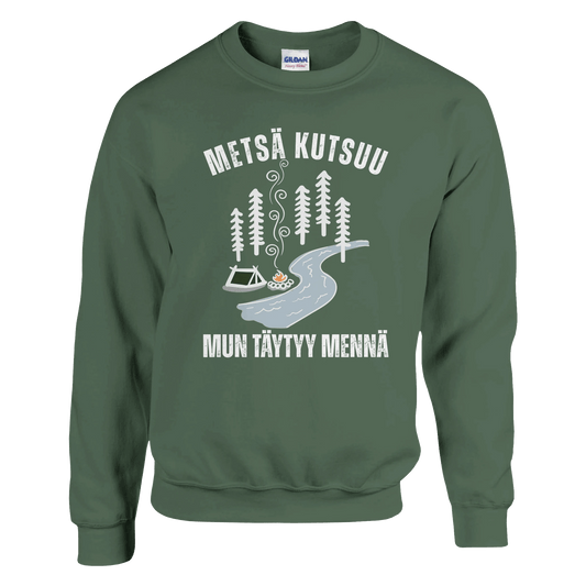 Metsä Kutsuu, Mun Täytyy Mennä - Joki - Collegepaita - Mun Paita