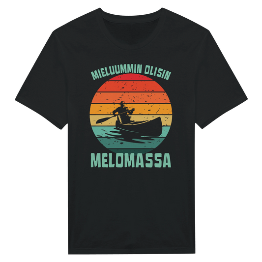 Mieluummin Olisin Melomassa v.1 - Miesten T - paita - Mun Paita