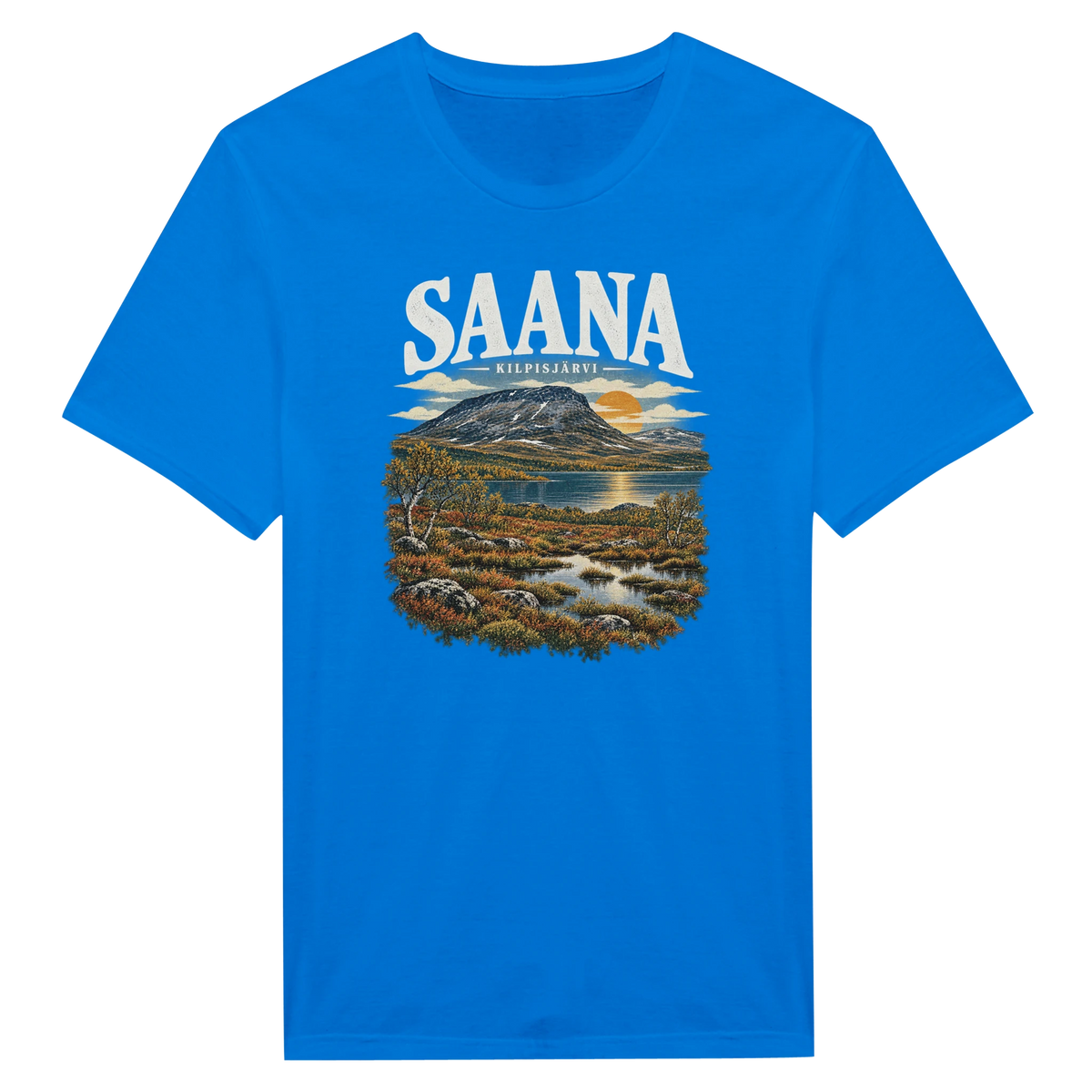 Saana Kilpisjärvi - Miesten T-paita – tuotekuva