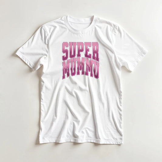 Super Mummu - 3XL - 5XL T-paita – tuotekuva