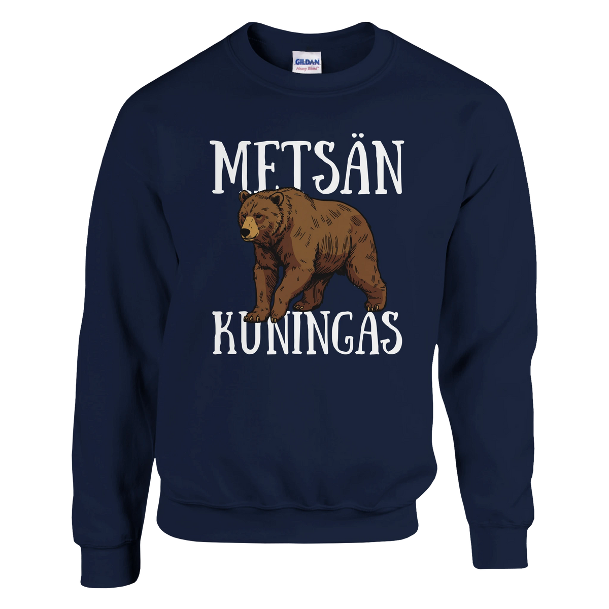 Metsän Kuningas - Collegepaita – tuotekuva