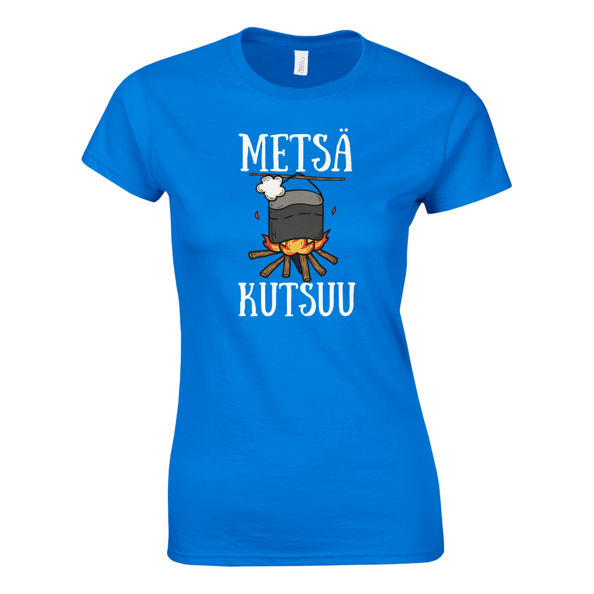 Metsä kutsuu (pakki edition) - Naisten T-paita – tuotekuva