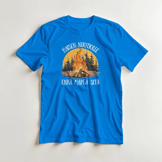 Haisen nuotiolle enkä häpeä sitä - 3XL - 5XL T-paita – tuotekuva