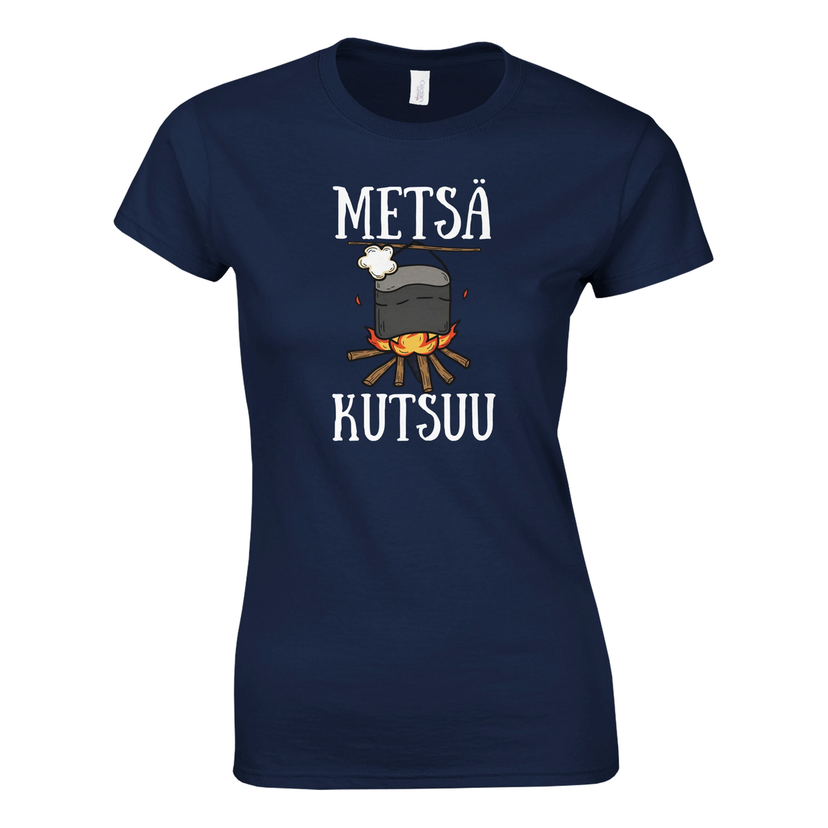 Metsä kutsuu (pakki edition) - Naisten T-paita – tuotekuva
