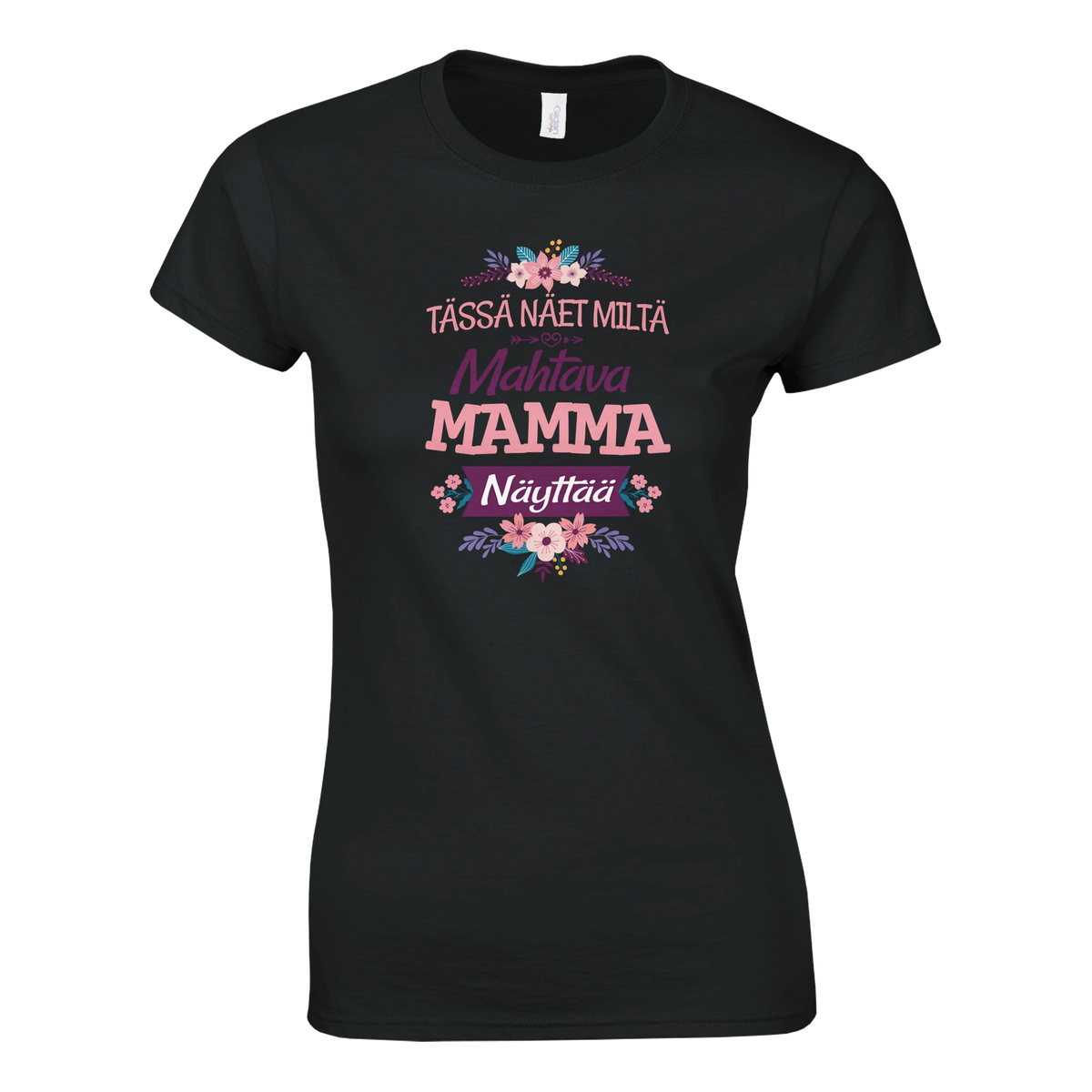 Mahtava Mamma - Naisten T-paita – tuotekuva