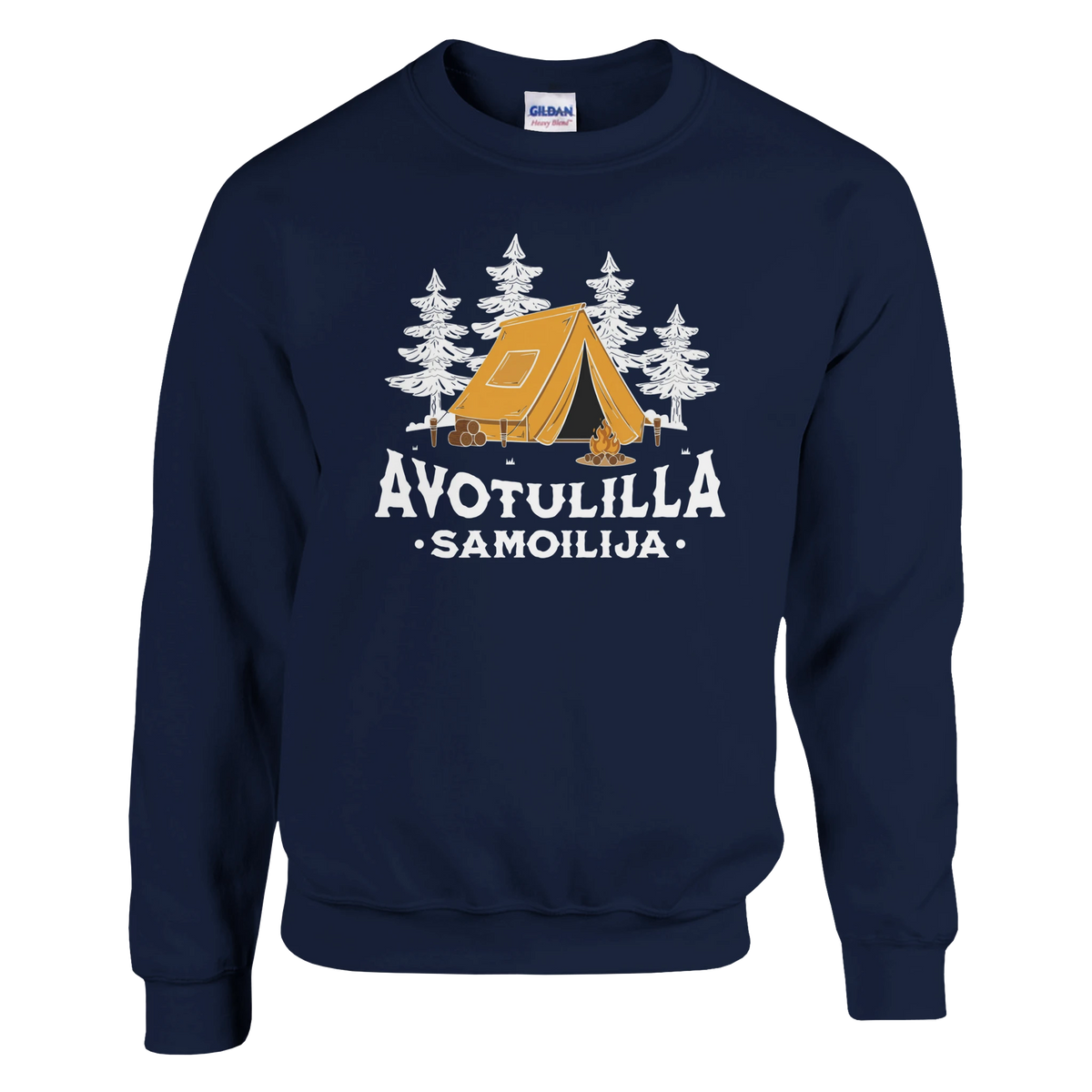 Avotulilla - Collegepaita – tuotekuva