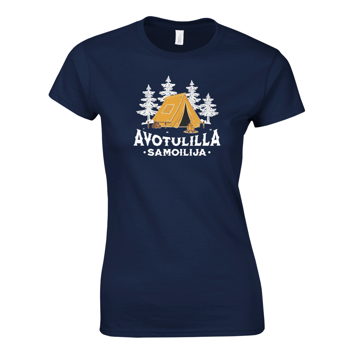 Avotulilla - Naisten T-paita – tuotekuva