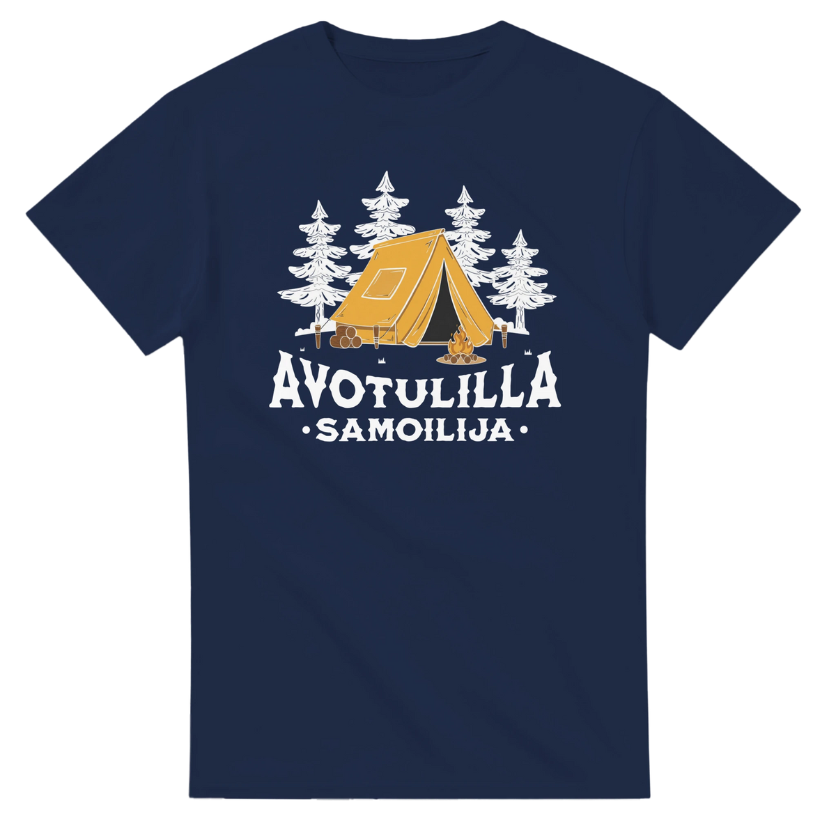 Avotulilla - 3XL - 5XL T-paita – tuotekuva