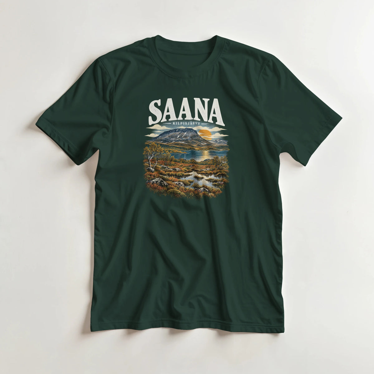 Saana Kilpisjärvi - 3XL - 5XL T-paita – tuotekuva