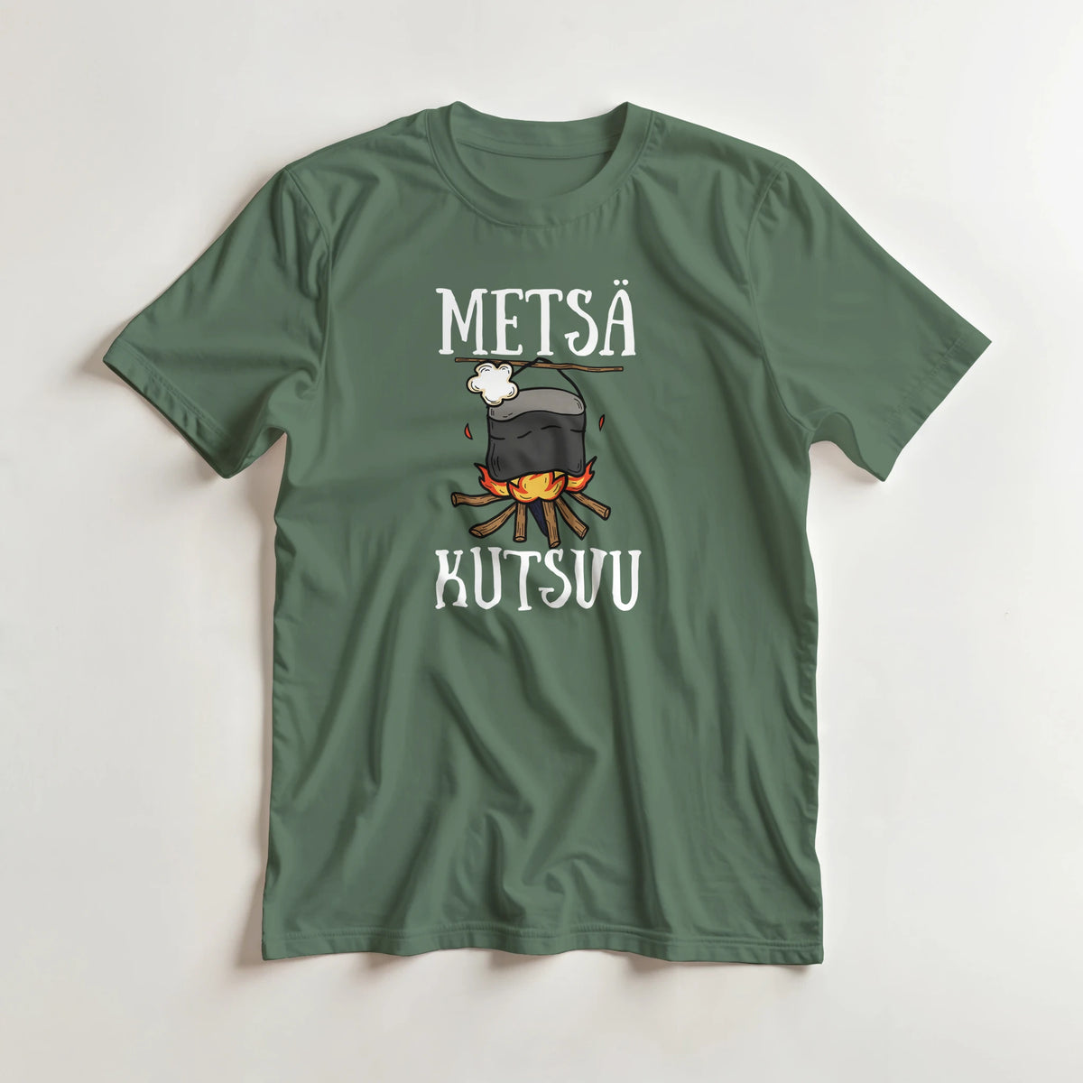 Metsä kutsuu (pakki edition) - 3XL - 5XL T-paita – tuotekuva