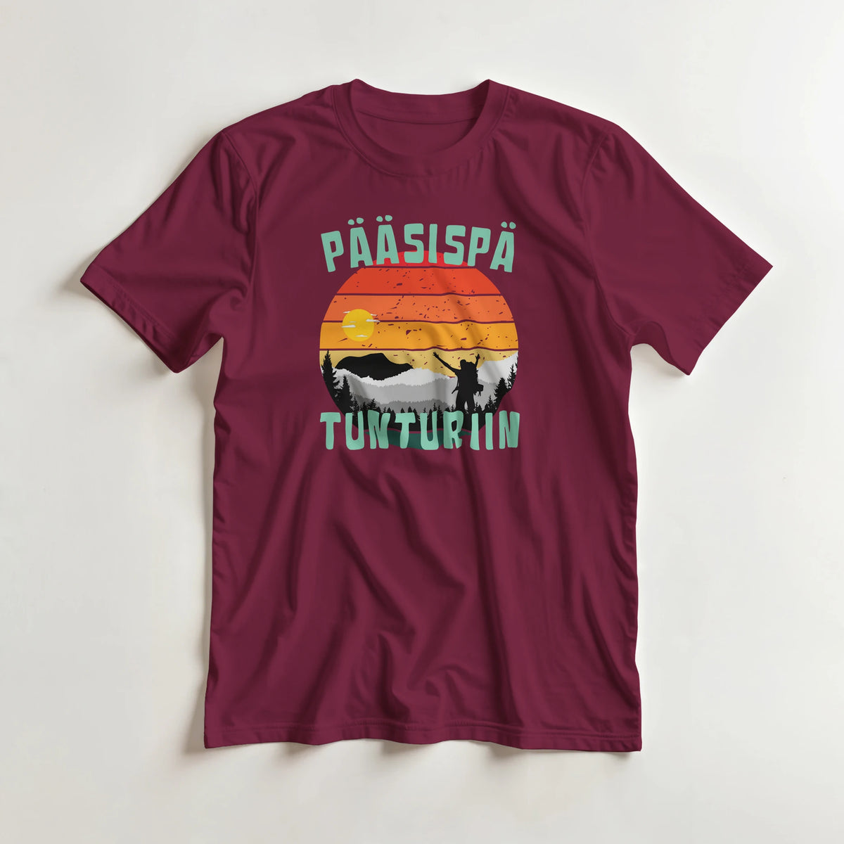 Pääsispä Tunturiin - 3XL - 5XL T-paita – tuotekuva