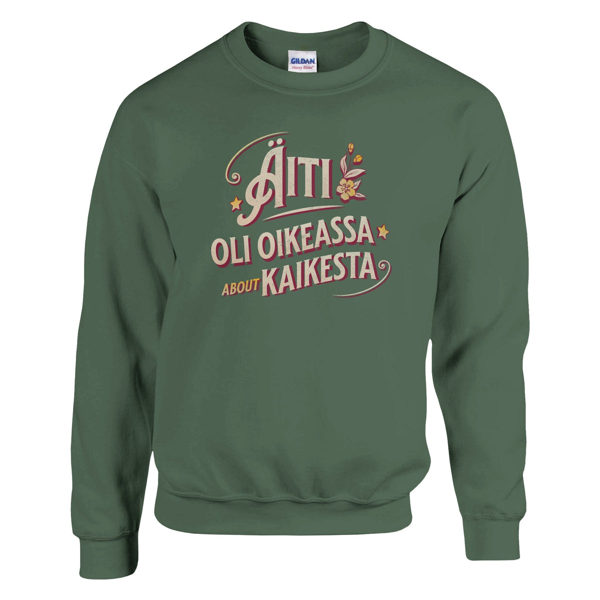Äiti Oli Oikeassa - Collegepaita - Mun Paita