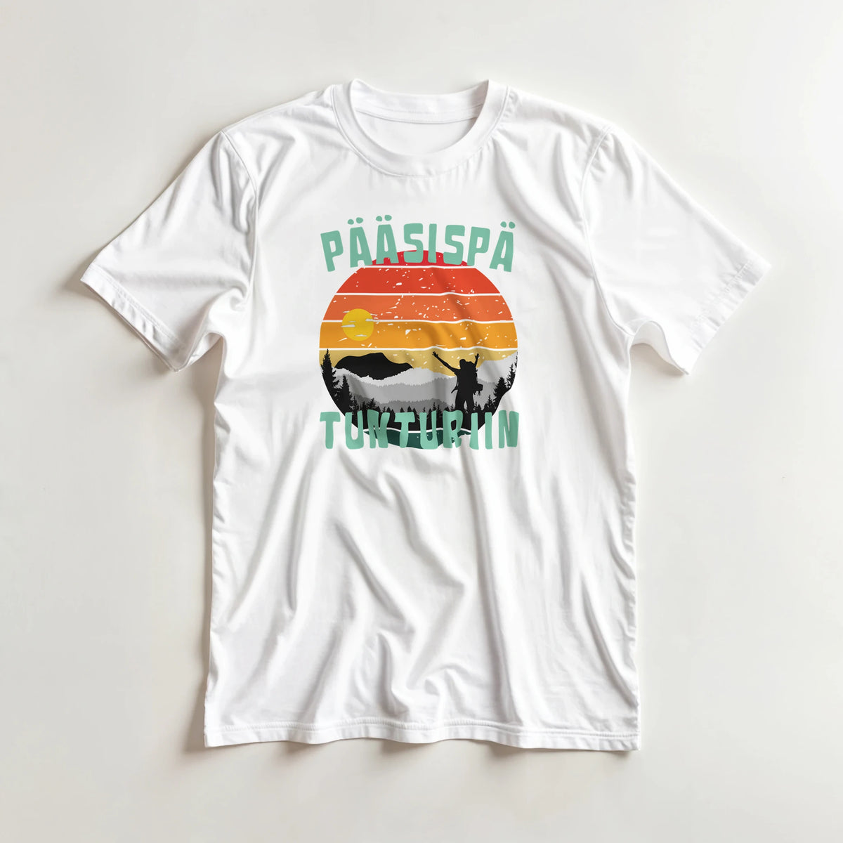 Pääsispä Tunturiin - 3XL - 5XL T-paita – tuotekuva