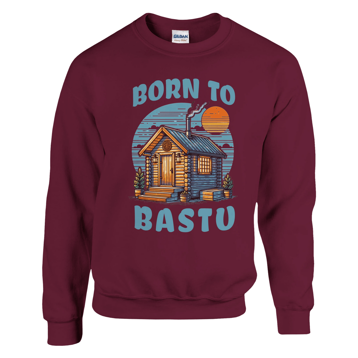 Born To Bastu - Collegepaita - Mun Paita