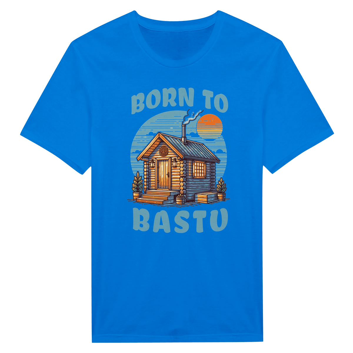 Born To Bastu - Miesten T - paita - Mun Paita