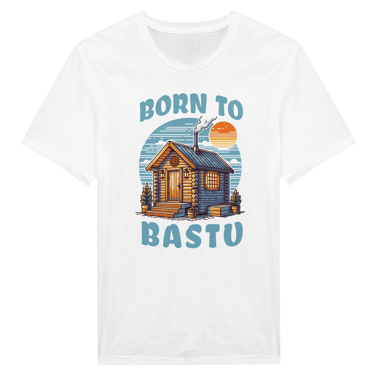 Born To Bastu - Miesten T - paita - Mun Paita