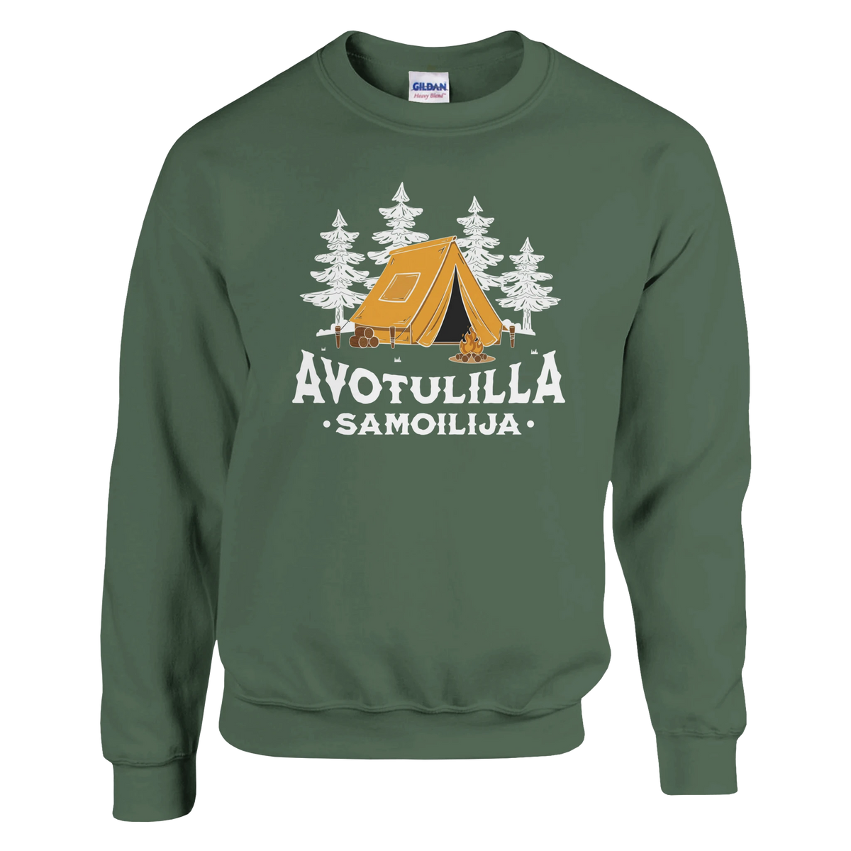 Avotulilla - Collegepaita – tuotekuva