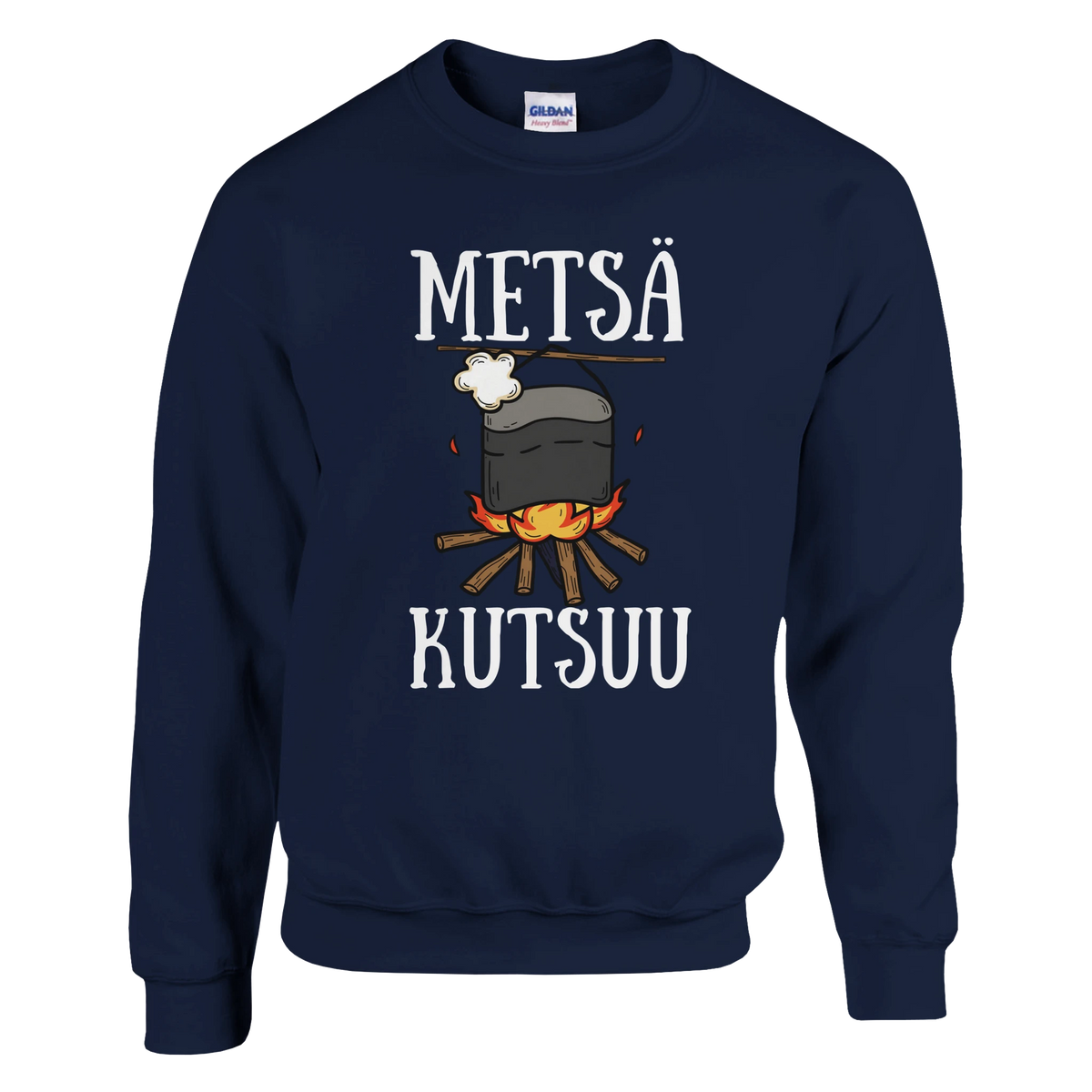 Metsä kutsuu (pakki edition) - Collegepaita – tuotekuva