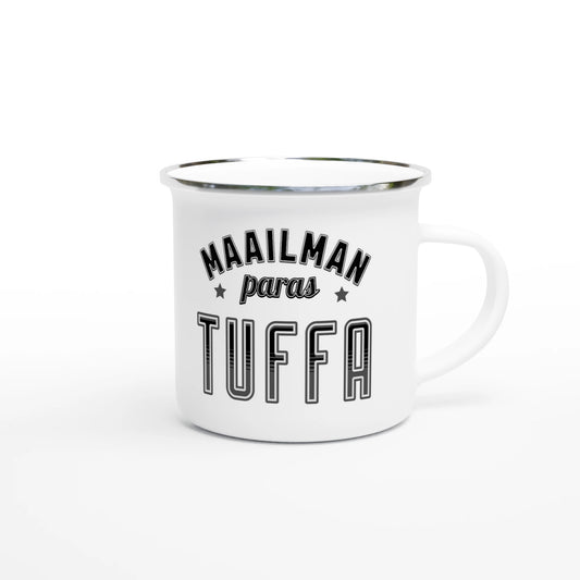 Maailman Paras Tuffa - Emalimuki 3,5dl – tuotekuva