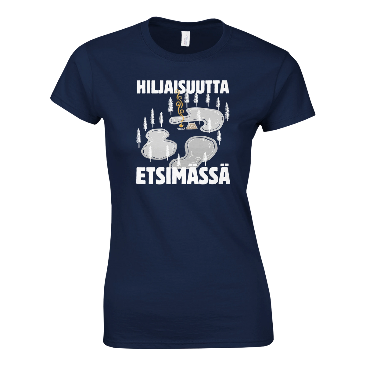 Hiljaisuutta etsimässä - Naisten T-paita – tuotekuva