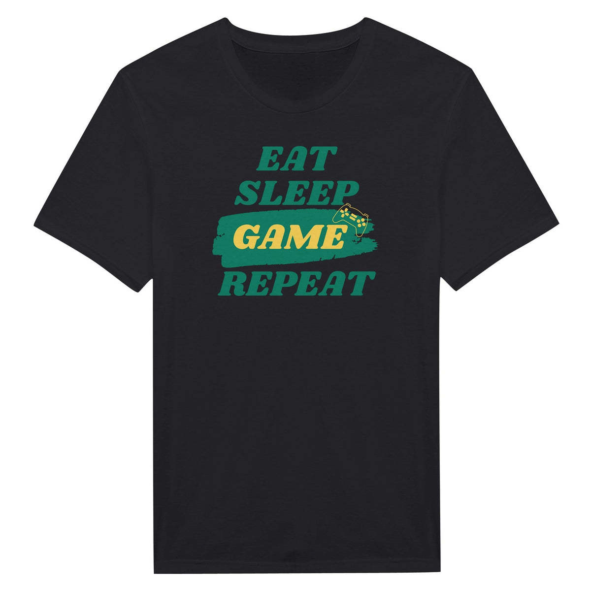 Eat Sleep Game Repeat - Miesten T - paita - Mun Paita