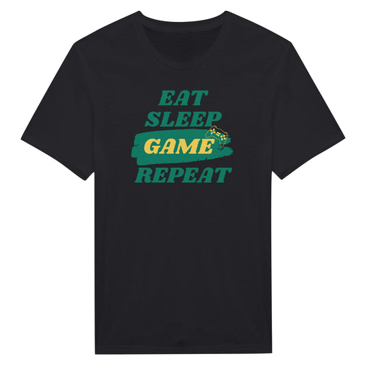 Eat Sleep Game Repeat - Miesten T - paita - Mun Paita