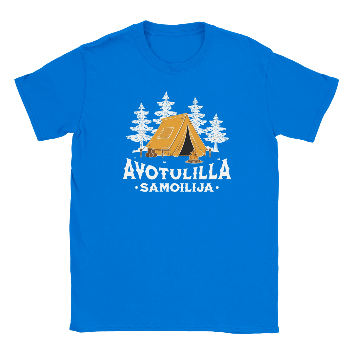 Avotulilla - Miesten t-paita – tuotekuva