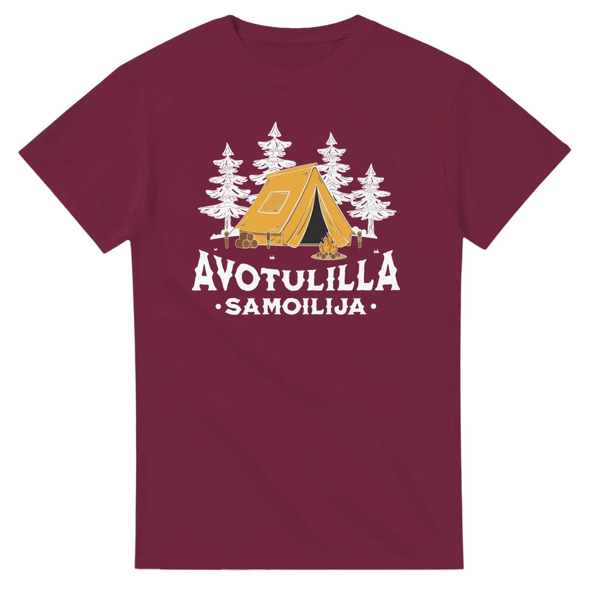 Avotulilla - 3XL - 5XL T-paita – tuotekuva