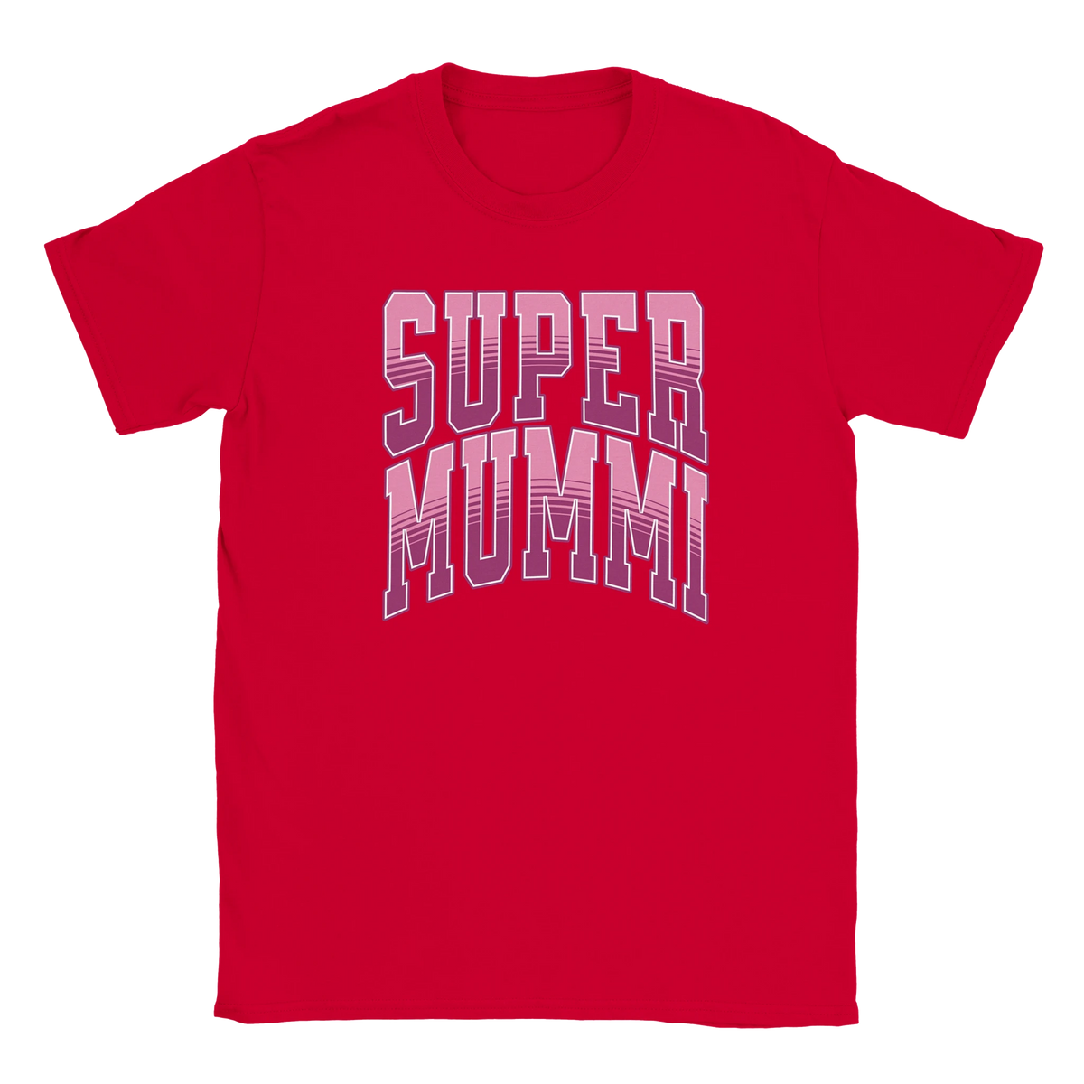 Super Mummi - Unisex T-paita – tuotekuva