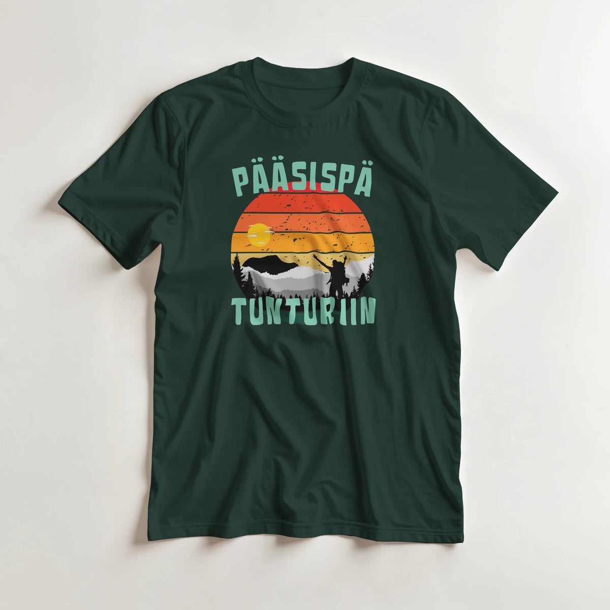 Pääsispä Tunturiin - 3XL - 5XL T-paita – tuotekuva