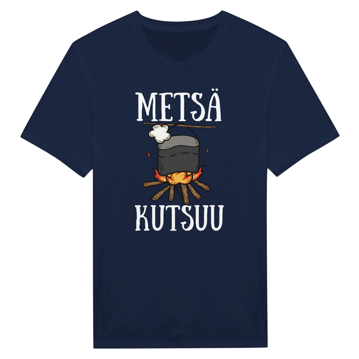 Metsä kutsuu (pakki edition) - Miesten T-paita – tuotekuva