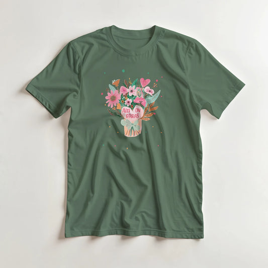 Äiti On Paras - 3XL - 5XL T-paita – tuotekuva