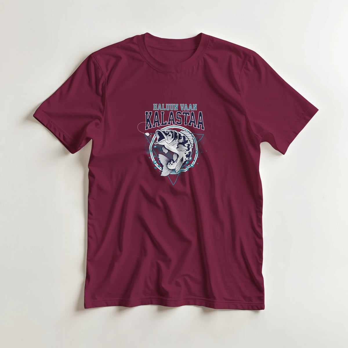 Haluun Vaan Kalastaa - 3XL - 5XL T - paita - Mun Paita