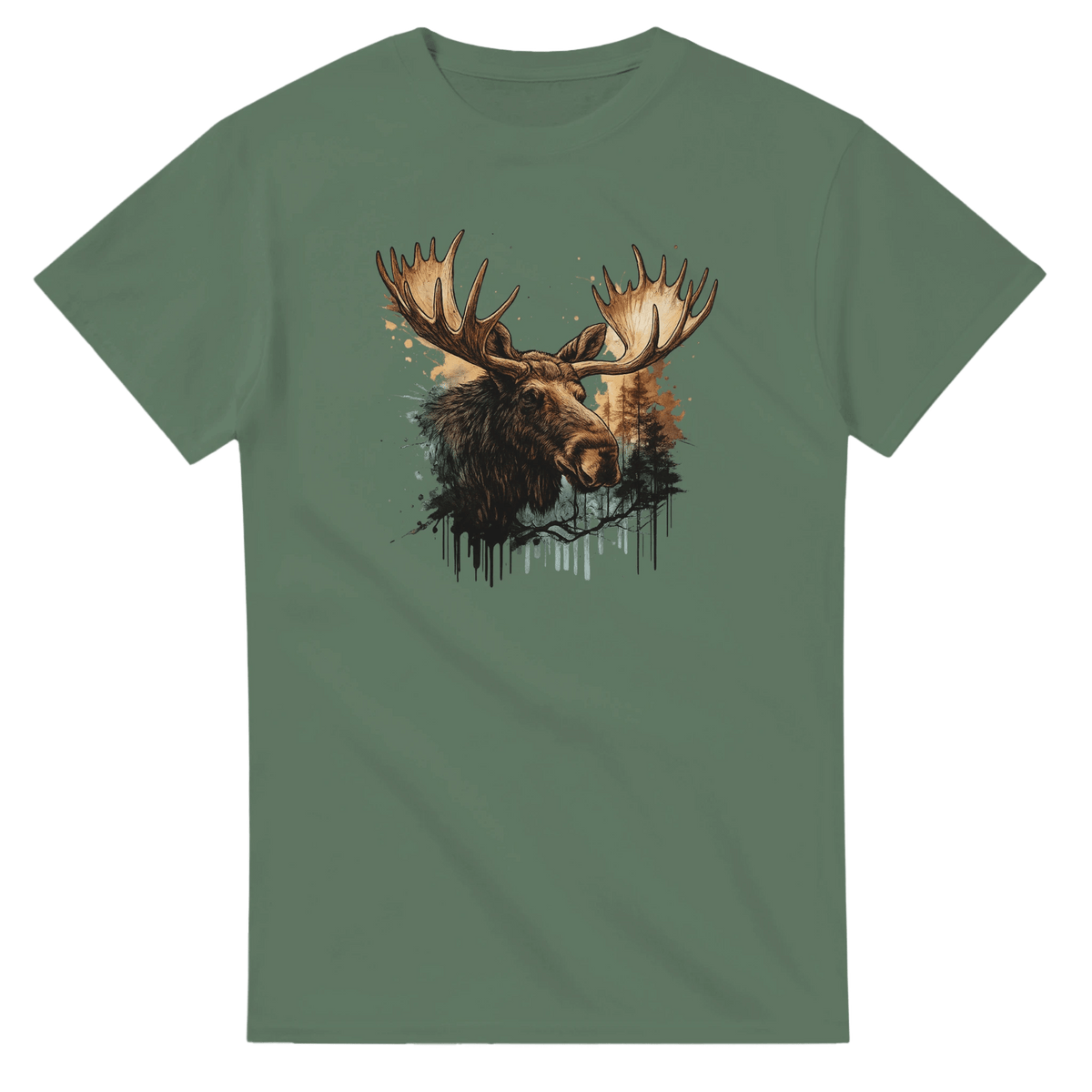 Hirvi - 3XL - 5XL T - paita - Mun Paita