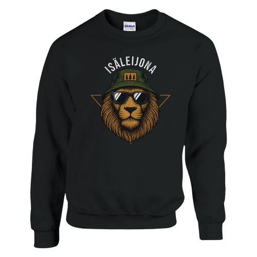 Isäleijona - Collegepaita - Mun Paita