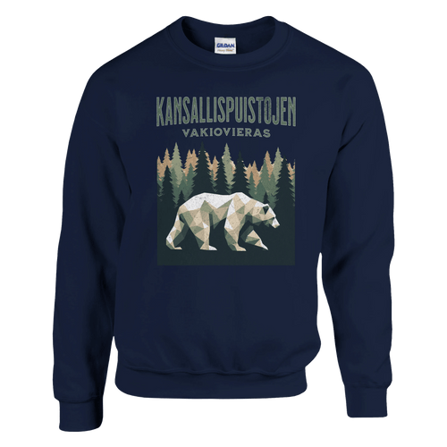 Kansallispuistojen Vakiovieras - Collegepaita - Mun Paita