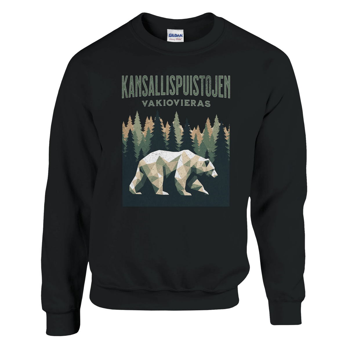 Kansallispuistojen Vakiovieras - Collegepaita - Mun Paita