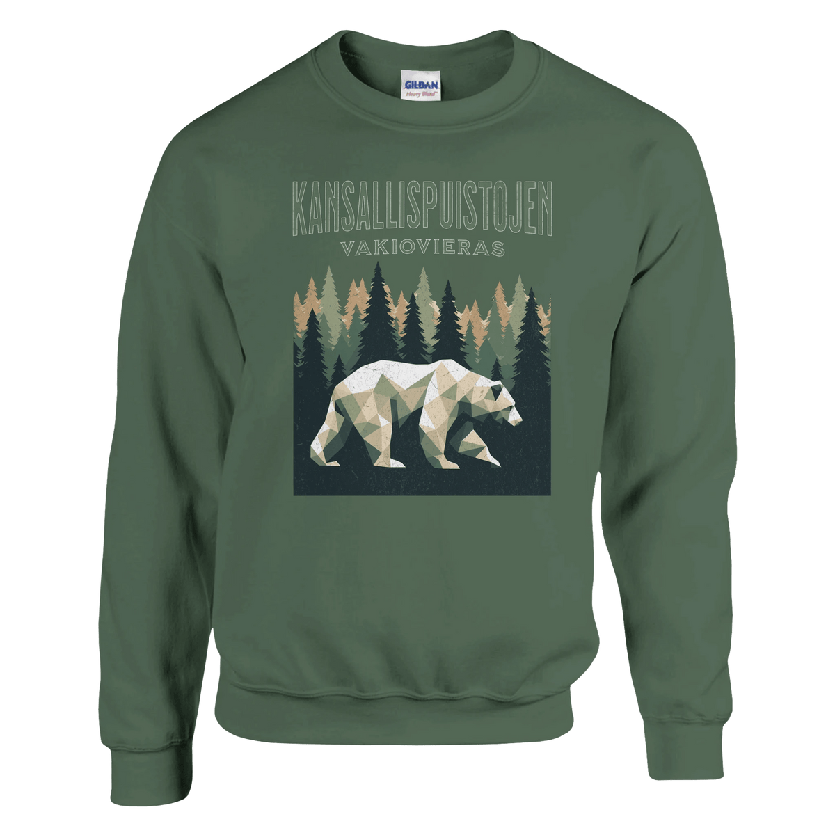 Kansallispuistojen Vakiovieras - Collegepaita - Mun Paita