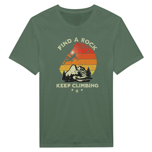 Keep Climbing - Miesten T - paita - Mun Paita
