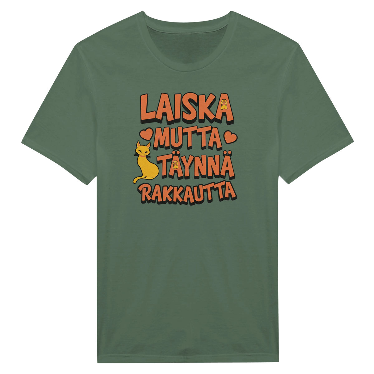 Laiska Mutta Täynnä Rakkautta - Miesten T - paita - Mun Paita