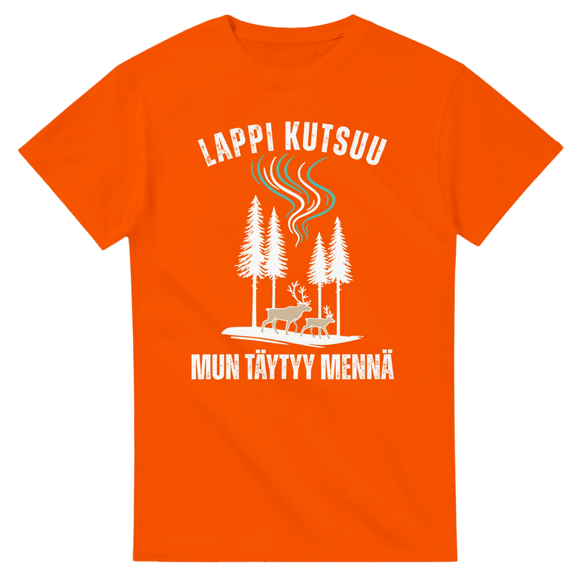 Lappi Kutsuu, Mun Täytyy Mennä - 3XL - 5XL T - paita - Mun Paita